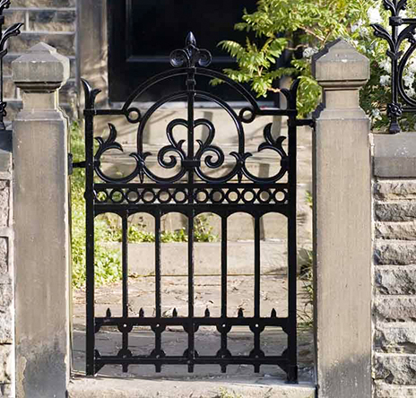 garden metal gates